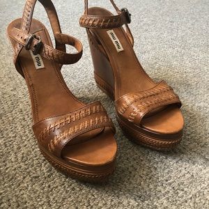 Miu Miu wedges.